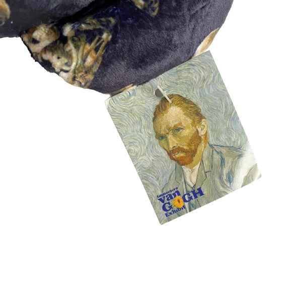 Van Gogh Plush Bear Smoking Skeleton 15" Teddy Bear Lighthouse Immersive NEW - Picture 6 of 9